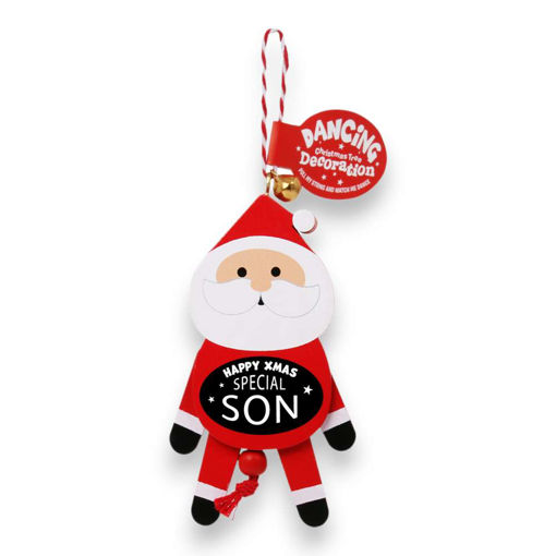 Picture of DANCING HANGING WOODEN DECORATIONS SPECIAL SON